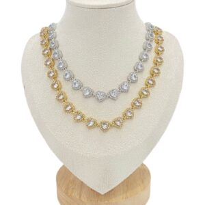 Collana Tennis Cuore