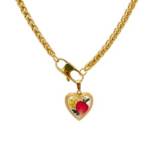 Collana Flower Heart