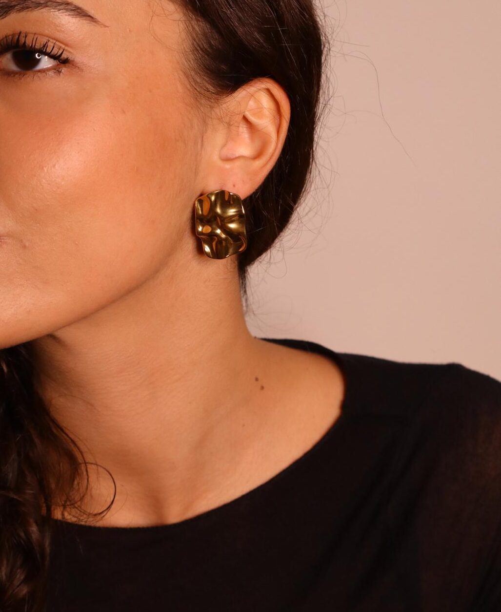 Orecchino Irregular Shine