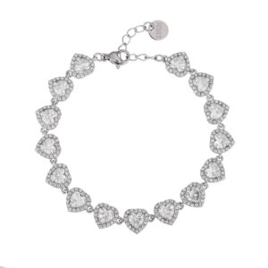 Bracciale Tennis Cuore