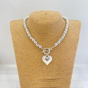 Collana Pearl Heart