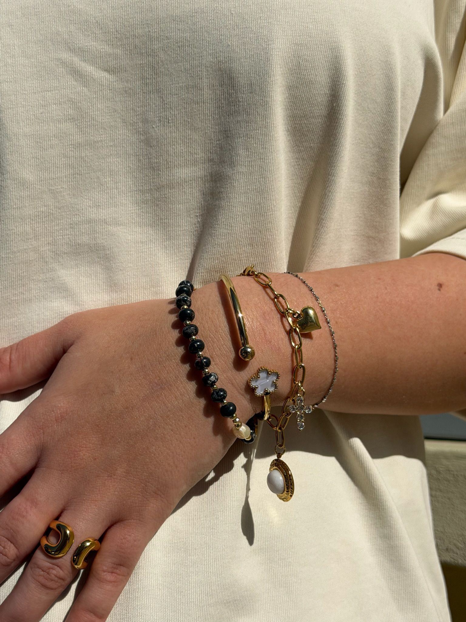 Bracciale Aura Clover Glow - immagine 2