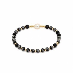 Bracciale &ldquo;Noir Pearl&rdquo;